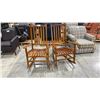 Image 4 : PAIR OF WOODEN ROCKING CHAIRS