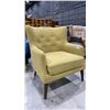 Image 1 : GREEN MODERN ARMCHAIR