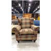 Image 3 : PLAID RETRO ARMCHAIR