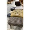Image 1 : GROUP OF 6 ASSORTED OTTOMANS