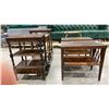 Image 5 : GROUP OF 6 ASSORTED SIDE/ACCENT TABLES