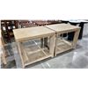 Image 2 : PAIR OF MATCHING SIDE TABLES