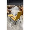 Image 3 : LEATHER LOUNGE CHAIR WITH MATCHING OTTOMAN