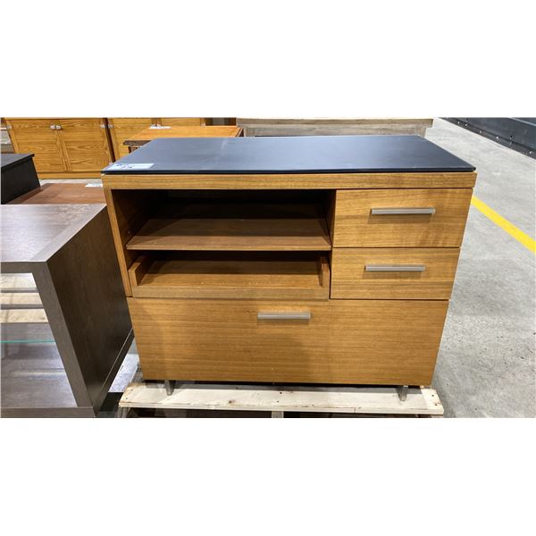 3 DRAWER MEDIA CABINET