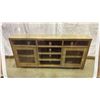 Image 2 : MATCHING 2 DOOR MEDIA STAND WITH 2 DOOR HUTCH