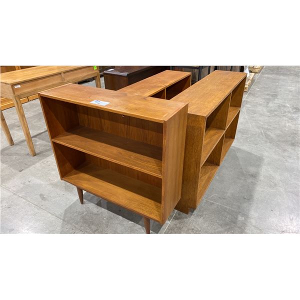 3 ASSORTED BOOKSHELVES