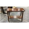 Image 2 : 2 TIER SOFA TABLE