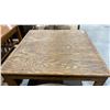 Image 2 : RUSTIC WOOD SQUARE COFFEE TABLE