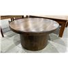 Image 2 : ROUND MODERN WOOD COFFEE TABLE