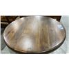 Image 3 : ROUND MODERN WOOD COFFEE TABLE