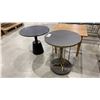 Image 2 : GROUP OF 3 SIDE TABLES