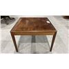 Image 2 : DARK WOOD SQUARE COFFEE TABLE