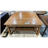 Image 1 : SQUARE VINTAGE STYLE COFFEE TABLE