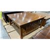 Image 2 : SQUARE VINTAGE STYLE COFFEE TABLE
