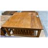 Image 3 : SQUARE VINTAGE STYLE COFFEE TABLE