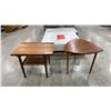 Image 1 : PAIR MCM DANISH TEAK END TABLES AND 3 LEGGED TEAK SIDE TABLE