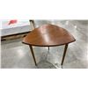 Image 4 : PAIR MCM DANISH TEAK END TABLES AND 3 LEGGED TEAK SIDE TABLE