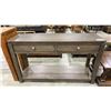 Image 1 : 2 DRAWER HALL TABLE
