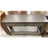 Image 3 : 2 DRAWER HALL TABLE