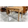 Image 2 : 2 DRAWER WOOD HALL TABLE