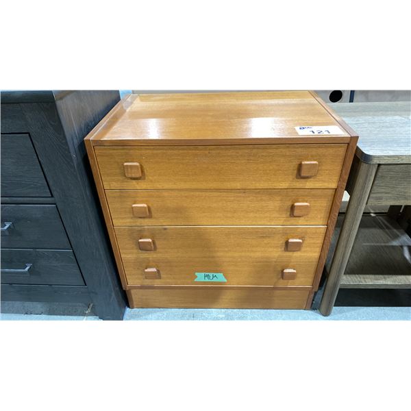 4 DRAWER MCM NIGHTSTAND