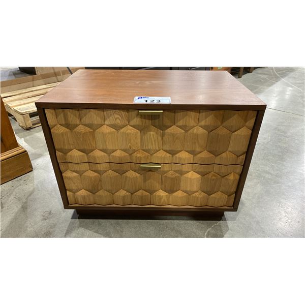2 DRAWER NIGHTSTAND