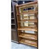 Image 1 : 6 TIER WOOD BOOKSHELF