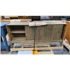 Image 4 : WOOD CREDENZA WITH 2 SLIDING DOORS