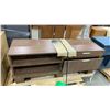 Image 3 : 2 DRAWER WOOD CREDENZA