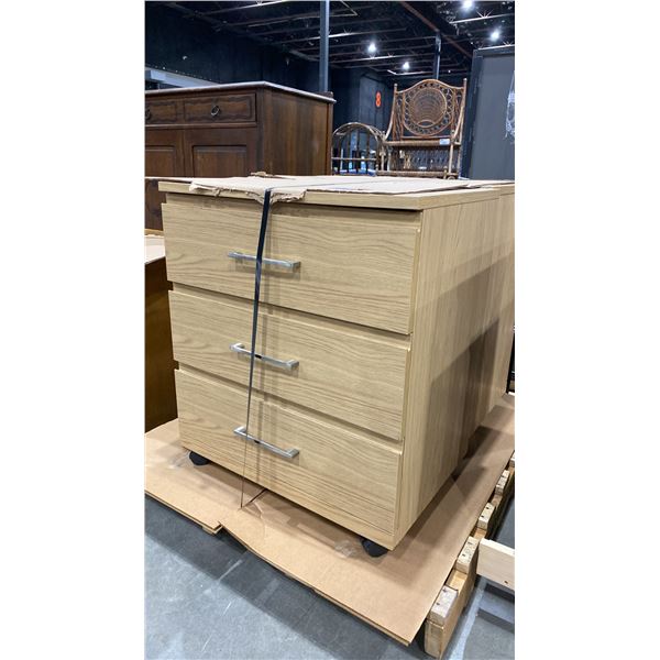 PAIR OF MATCHING WOOD DRESSERS