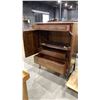 Image 5 : 3 DRAWER ANTIQUE NIGHTSTAND AND ANTIQUE WARDROBE DRESSER