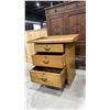 Image 6 : 3 DRAWER ANTIQUE NIGHTSTAND AND ANTIQUE WARDROBE DRESSER