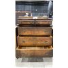 Image 5 : 5 DRAWER DRESSER, 3 DRAWER DRESSER AND SINGLE DOOR STORAGE CABINET