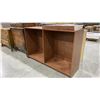 Image 2 : CONTEMPORARY 2 SECTION SHELF UNIT