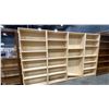 Image 2 : 4 MATCHING WOOD BOOKSHELVES