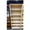 Image 3 : 4 MATCHING WOOD BOOKSHELVES