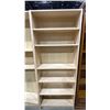 Image 6 : 4 MATCHING WOOD BOOKSHELVES