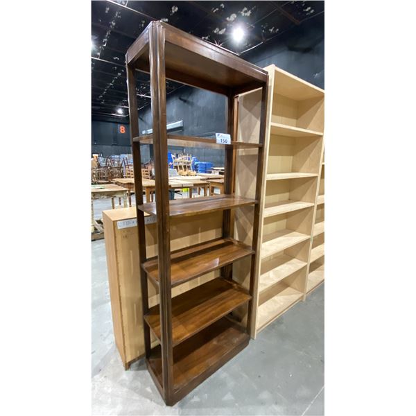 6 TIER WOOD BOOKSHELF