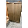Image 2 : 3 MATCHING SLIDING DOOR STORAGE SHELVES
