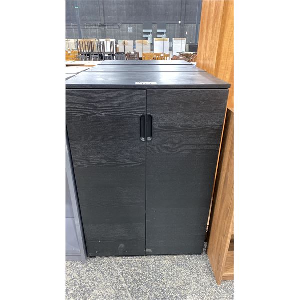3 MATCHING WOOD STORAGE CABINETS