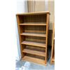 Image 2 : 3 ASSORTED WOOD BOOKSHELVES