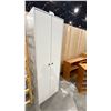Image 2 : WHITE 2 DOOR STORAGE CABINET