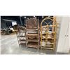 Image 1 : 3 ASSORTED VINTAGE SHELVING UNITS