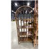 Image 2 : 3 ASSORTED VINTAGE SHELVING UNITS