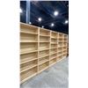 Image 3 : 5 MATCHING WOOD BOOKSHELVES