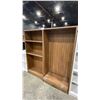Image 1 : PAIR OF MATCHING WOOD BOOKSHELVES