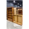 Image 1 : 2 PC WOOD BOOKSHELVES