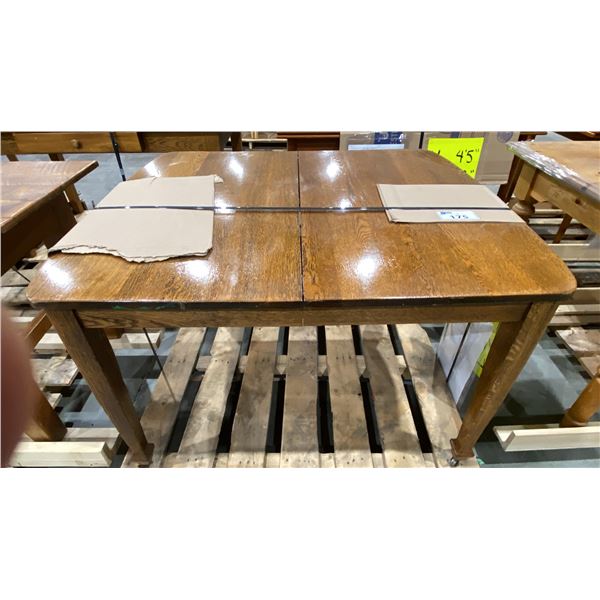 RETRO STYLE WOOD DINING TABLE