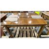 Image 1 : RETRO STYLE WOOD DINING TABLE