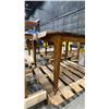 Image 2 : RETRO STYLE WOOD DINING TABLE